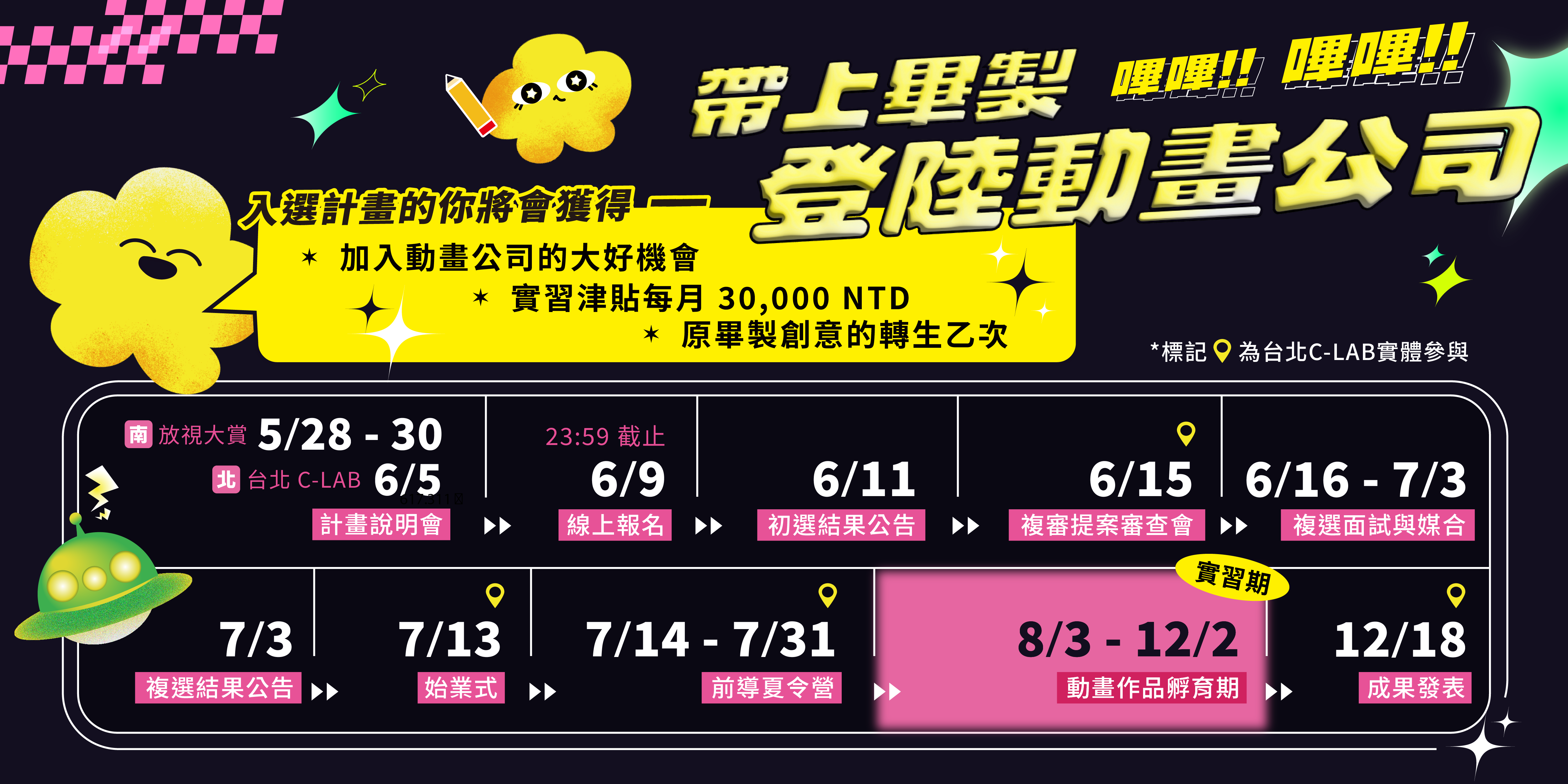 2026年第四屆動畫新秀孵育計畫 2026年第四屆動畫新秀孵育計畫